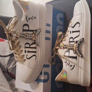 "París " white Sneaker